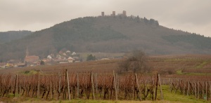 The three castles of Eguisheim
